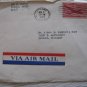 2 OLD US COVER UPRATED AIR MAIL USA LOT