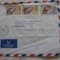 COTE FRANCAISE DES SOMALIS TO GERMANY COVER STAMPS OF animals UNUSUAL DESTINATI
