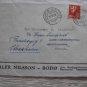 NORWAY COVER ADV TRONDHEIM SINGLE STAMP