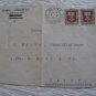 SWITZERLAND COVER 1920 PAIR STAMP PRO JUVENTUTE 1919 SLOGAN CANCEL