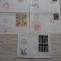 5 Liechtenstein first day cover religious pope rel bloc