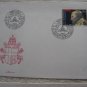 5 Liechtenstein first day cover religious pope rel bloc