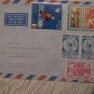 PARAGUAY COVER TO GERMANY AIRMAIL OMS OLYMPIC GOOD STAMPS MULTI FRANKING