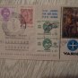 PARAGUAY SPECIAL COVER TO GERMANY VARIG AIRMAIL UNESCO STAMPS FLIGHT