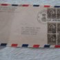 old philippines  cover  block stamp to usa