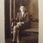 UNIQUE OLD PHOTO RPPC handsome young boy