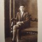 UNIQUE OLD PHOTO RPPC handsome young boy