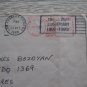 USA COVER METER CANCEL WITH FBI ANNIVERSARY SLOGAN TO SUDAMERIKKA