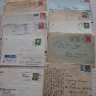 12 COVER GERMANY 1951-63 BUNDE +LETTRES+AD+DOCS