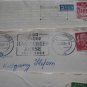 12 COVER GERMANY 1951-63 BUNDE +LETTRES+AD+DOCS