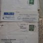 12 COVER GERMANY 1951-63 BUNDE +LETTRES+AD+DOCS
