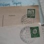 12 COVER GERMANY 1951-63 BUNDE +LETTRES+AD+DOCS