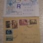 2 BULGARIA R COVER TO GERMANY DDR AUSTRIA GOOD SET