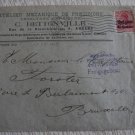 BELGIUM BELGIQUE WWI GERMANY COVER  FELDPOST MILITAR