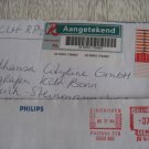 7 ATM METER CANCEL NETHERLANDS AD COVER LOT
