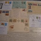 6 BULGARIA GOOD COVER R TO GERMANY AUSTRIA USA LOT