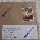 LEBANON LEBAN TO ARGENTINEE  AIRMAIL COVER