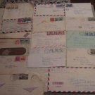 12 US AIRMAIL TO SUDAMERIKA COVER GOOD SET