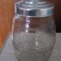 OLD GLASS CANDY OR COFFEE CONTAINER SUDAMERIKA