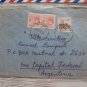 2 YUGOSLAVIA COVER ARGENTINIEN