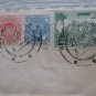 BURMA COVER 1950S BAPTIST CONVENTION ADV TO USA NICE STAMPS