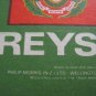 NEW ZEALAND GREYS TOBACCO LABEL BOX 1978 UNUSED!