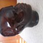 GCC GLASS CANDY CONTAINER BLACKMAN WITH HAT ARGENTINIAN