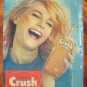 ORANGE CRUSH METAL LITHO ARGENTINE TINPLATE SPANISH LANGUAJE ADVERTISING AD