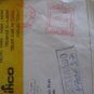 PERU COVER REGISTERED METER CANCEL WITH STAMPS UPRATED METERED -SCARCE-RARE