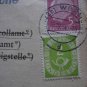Germany Bund 1954 card Worms ad commerc