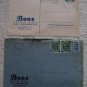 2 Germany cover Berlin Bunde adv slogan 1951 lot