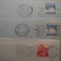 3 old cover suisse slogan cancel 1930's nice !