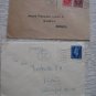 2 Uk gb England cover Angus Harrow to Germany 1930's