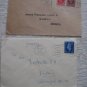 2 Uk gb England cover Angus Harrow to Germany 1930's