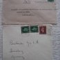 2 Uk gb England cover to Germany 1930's