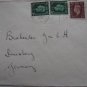 2 Uk gb England cover to Germany 1930's