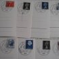 8 GERMANY CARD EUROPE MARKEN BONN PSTMK 1973
