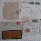 5 FRANCE OLD COVER FRAGM POSTAL HISTORY LOT