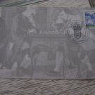 YUGOSLAVIA  4 CHESS SPECIAL CARD  WITH STAMP