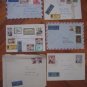 6 AUSTRIA GREAT COVER to USA LOT