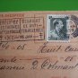 BELGIUM CARTE RECEPISSE TB SLOGAN CANCEL 1939 BELGIQUE