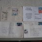 4 AVIATION STAMP ON COVER WORLDWIDE AIR