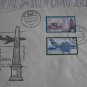 4 AVIATION STAMP ON COVER WORLDWIDE AIR