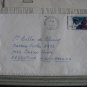 4 AVIATION STAMP ON COVER WORLDWIDE AIR