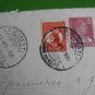2 ROMANIA  COVER PTT CARD TO GERMANY UPRATED MIX