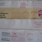 16 COVER METER SLOGAN CANCEL GERMANY