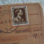 2 BELGIUM CARTE RECEPISSE STAMP+TAX STAMP
