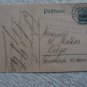 2 BELGIUM CHARLEROI GERMANY CARD FELDPOST MILITARY