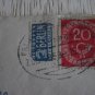 GERMANY BERLIN  BAHNPOST 1954 COVER