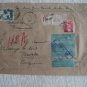 FRANCE 1940'S COVER REGISTERED  POSTE AERIENNE BELGIQUE BELGIUM